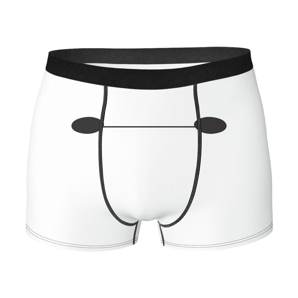 Big Hero 6 Face Baymax- Men'S Boxer Briefs