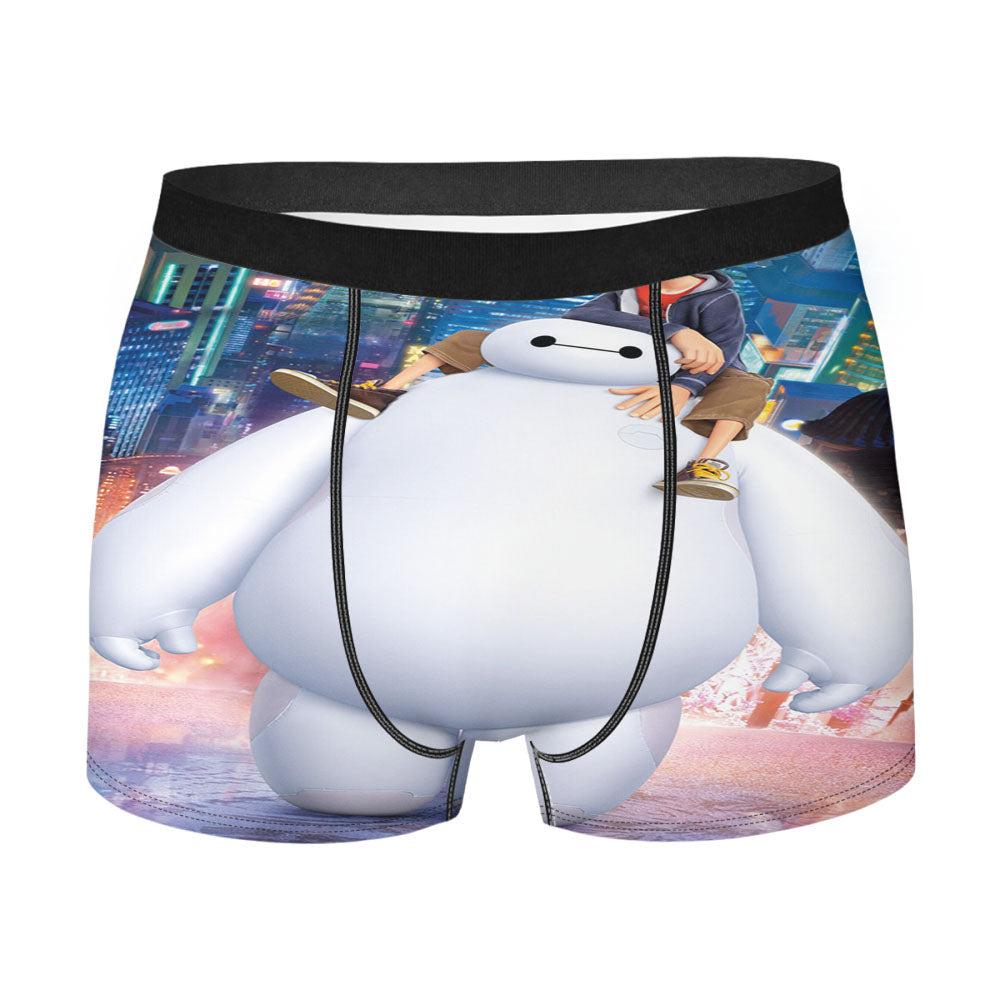 Big Hero 6 Hiro Baymax- Men'S Boxer Briefs