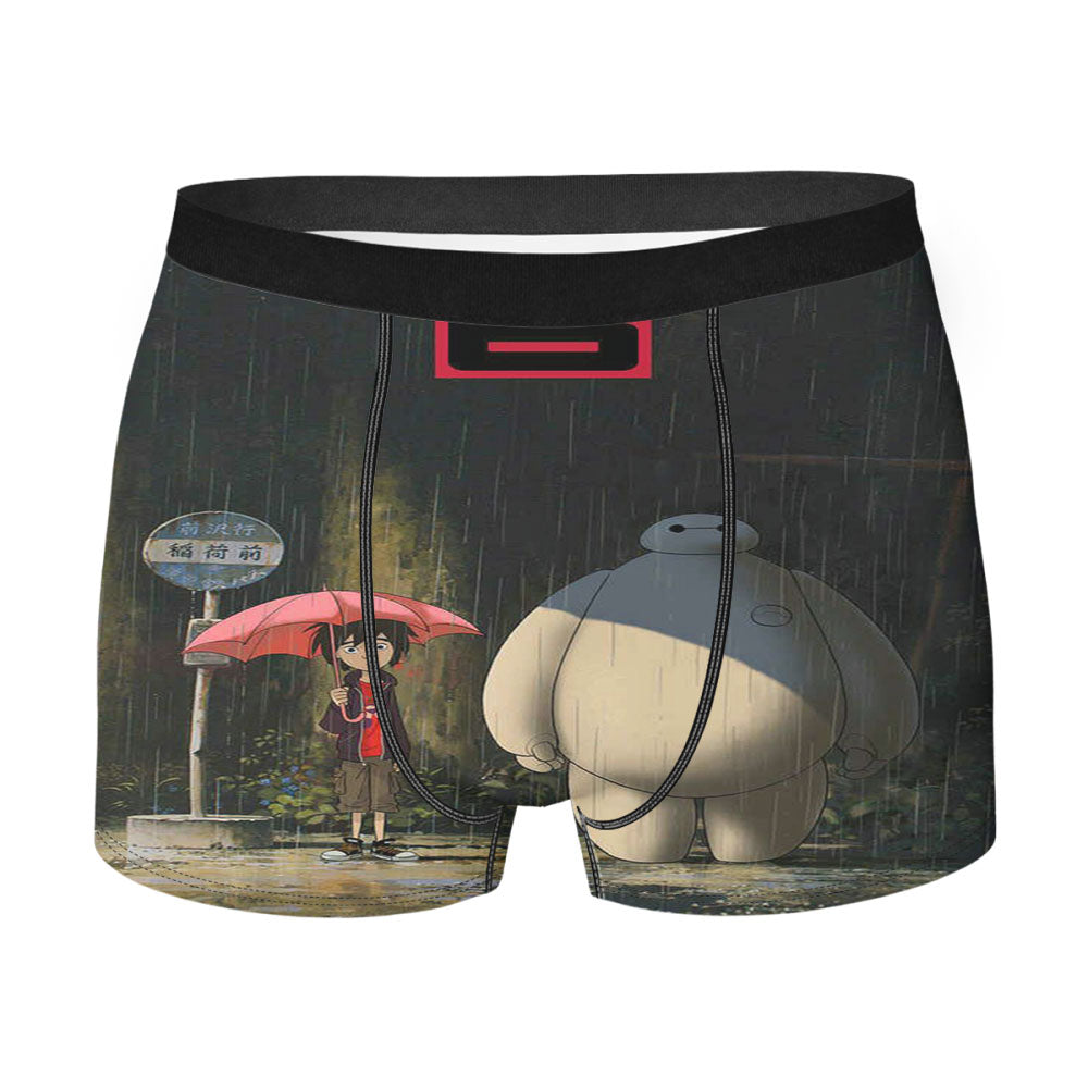 Big Hero 8 Rainy Men'S Boxer Briefs