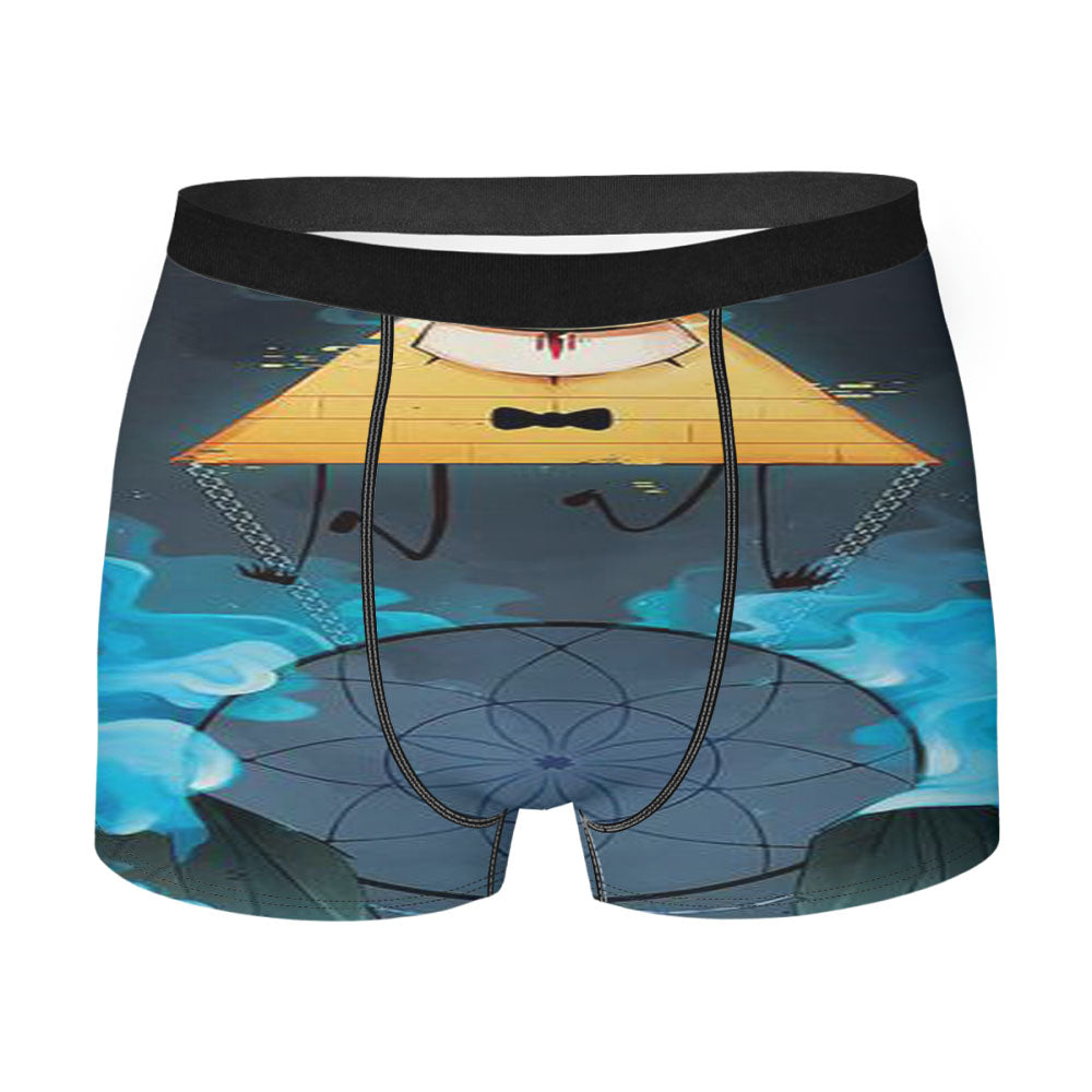 Bill Cipher 3 Gravity Falls Men'S Boxer Briefs
