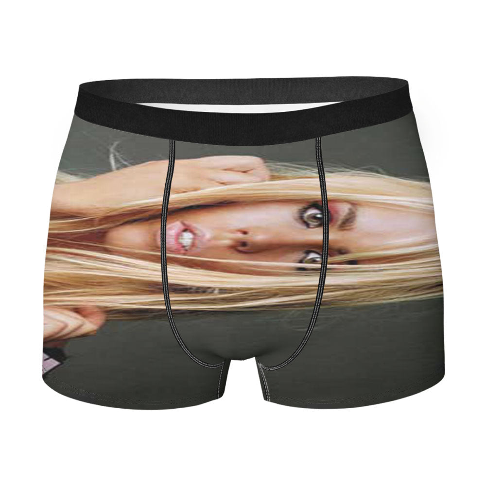 Billie Piper Face Men'S Boxer Briefs