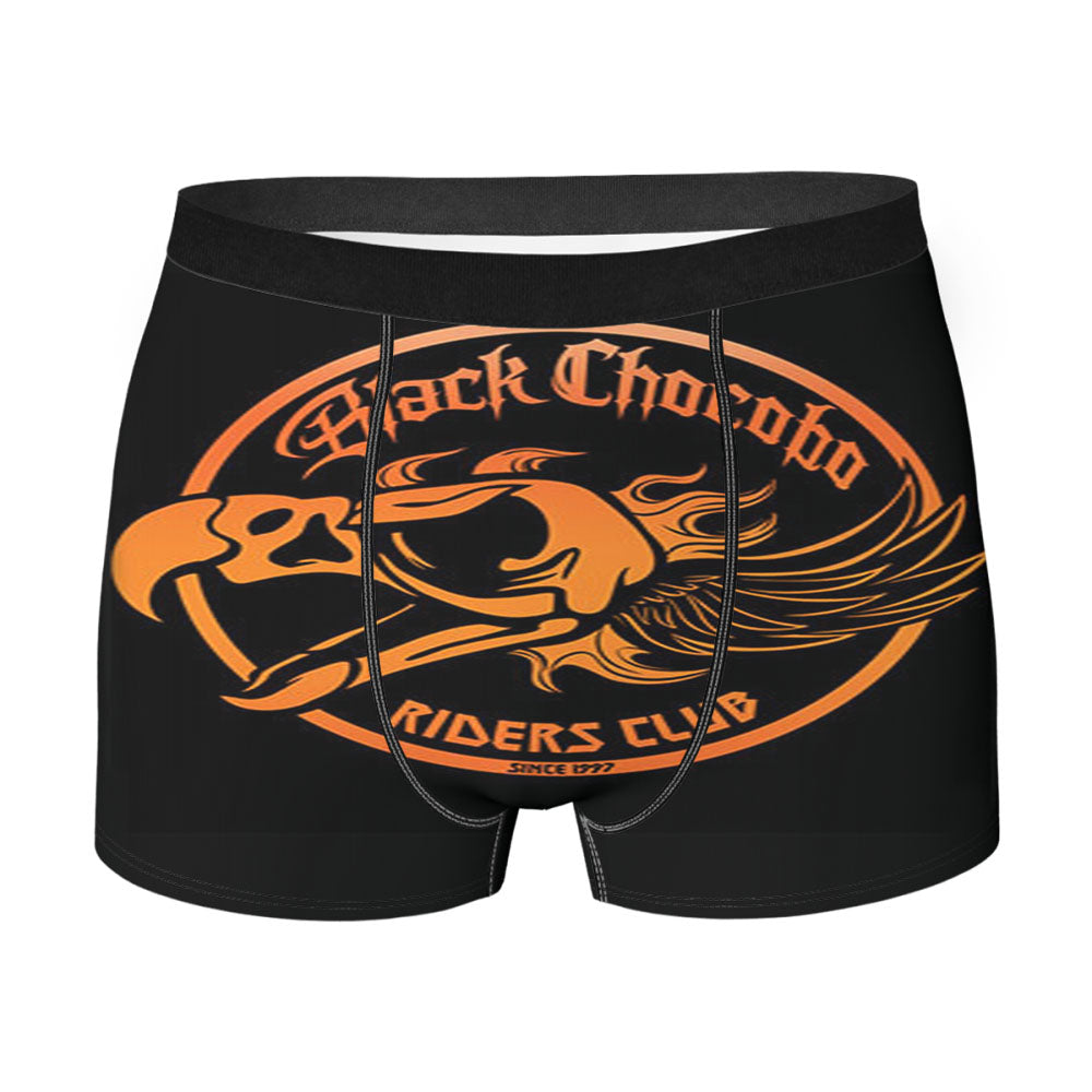 Black Chocobo Riders Club Men'S Boxer Briefs