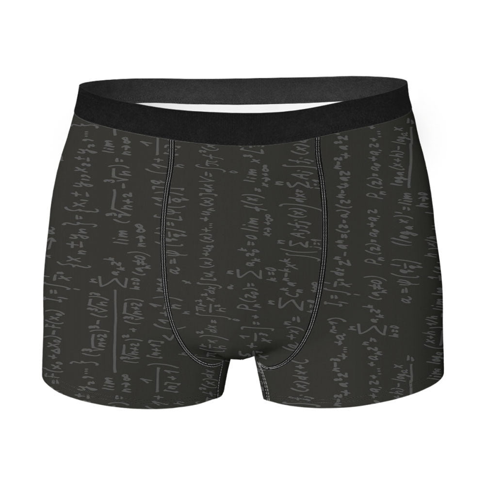 Black Formula Board- Men'S Boxer Briefs