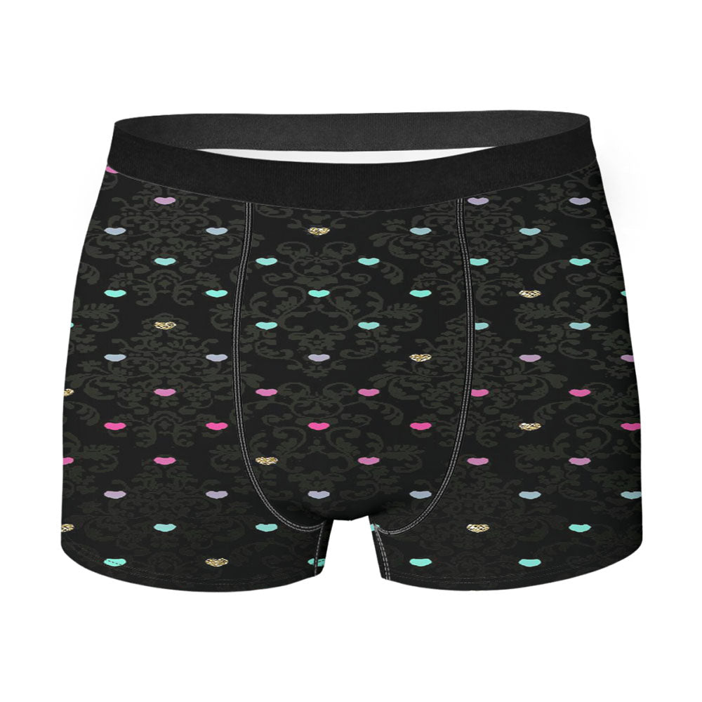 Black Love Rainbow Men'S Boxer Briefs