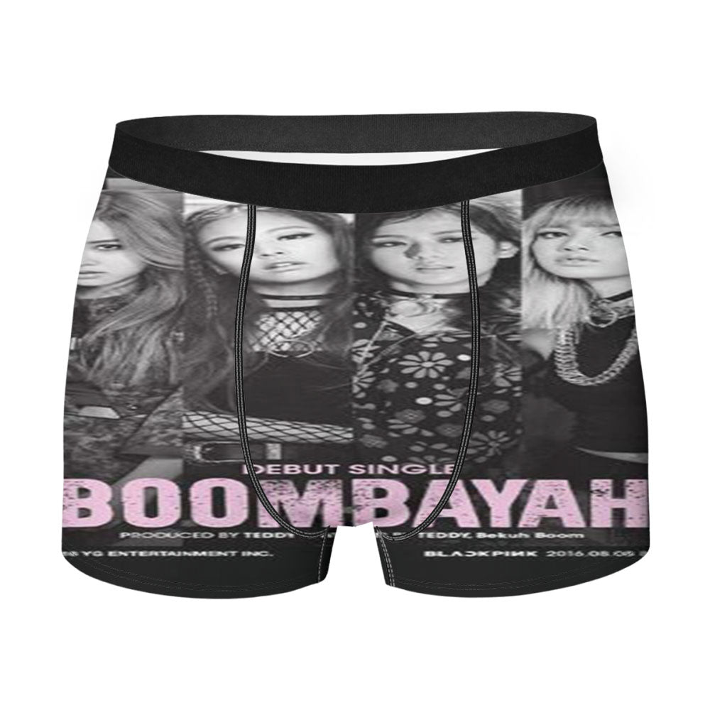 Black Pink Stay Men'S Boxer Briefs