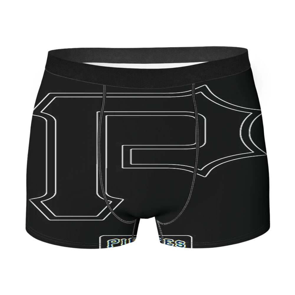 Black Pirates Men'S Boxer Briefs