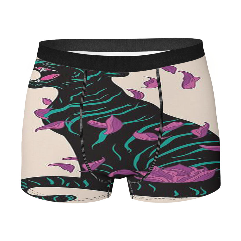 Black Tiger Men'S Boxer Briefs