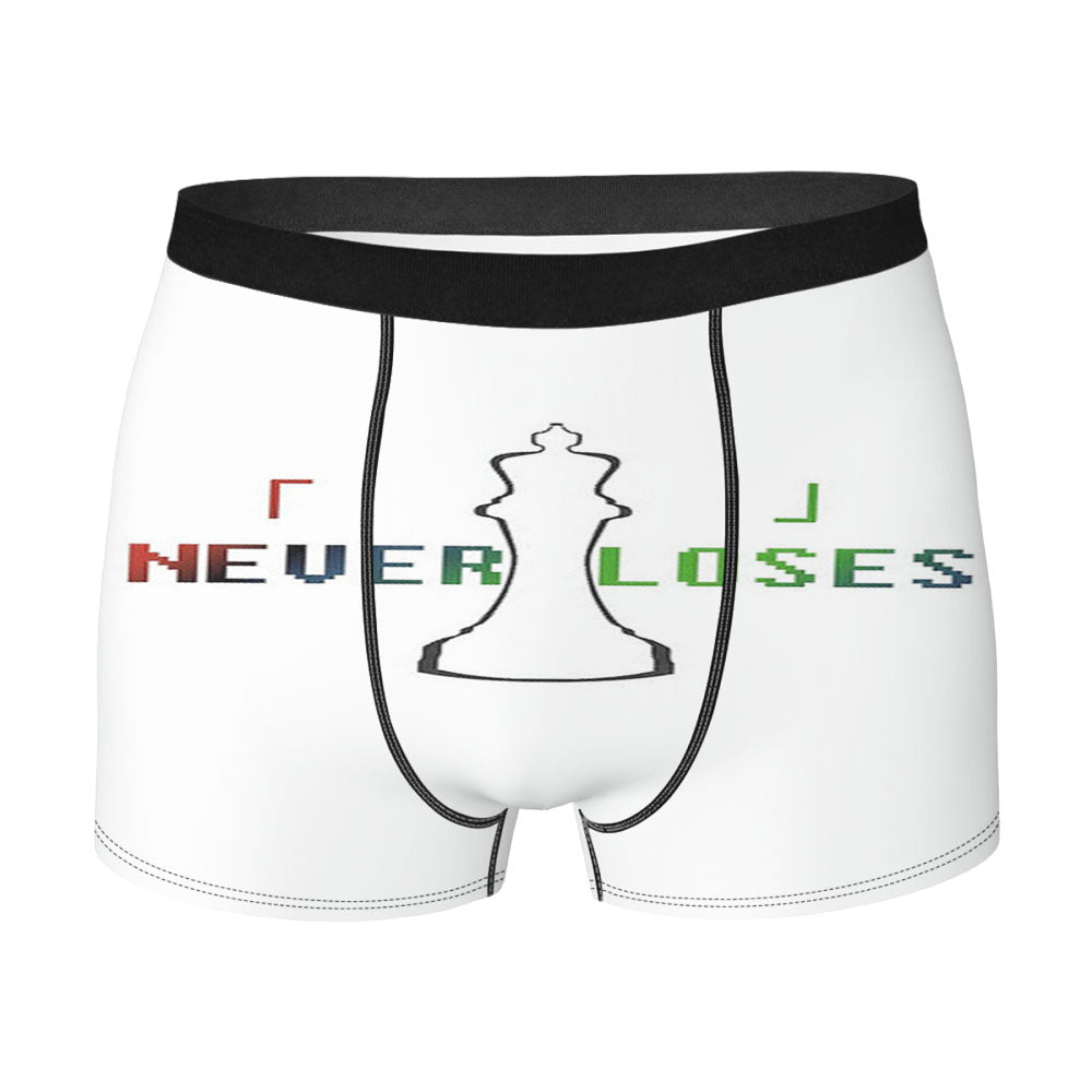 Blank Never Loses No Game No Life Men'S Boxer Briefs