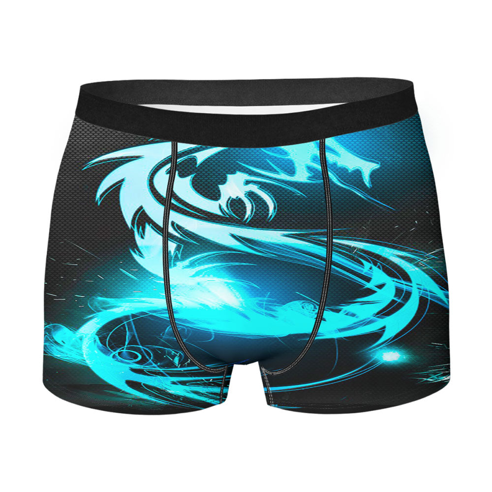 Blue Dragon Aura Logo Men'S Boxer Briefs