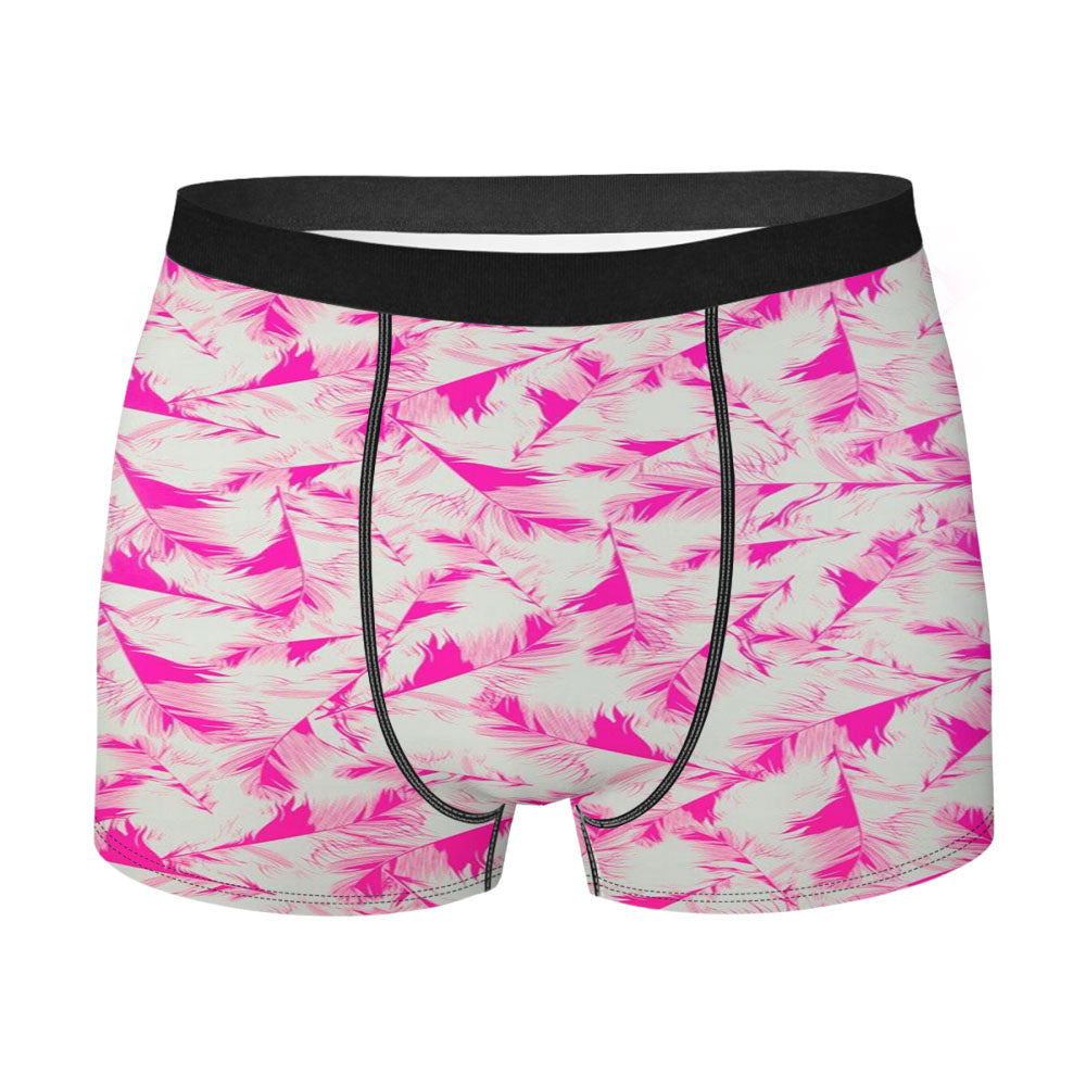 Blue Pink Small King Men'S Boxer Briefs