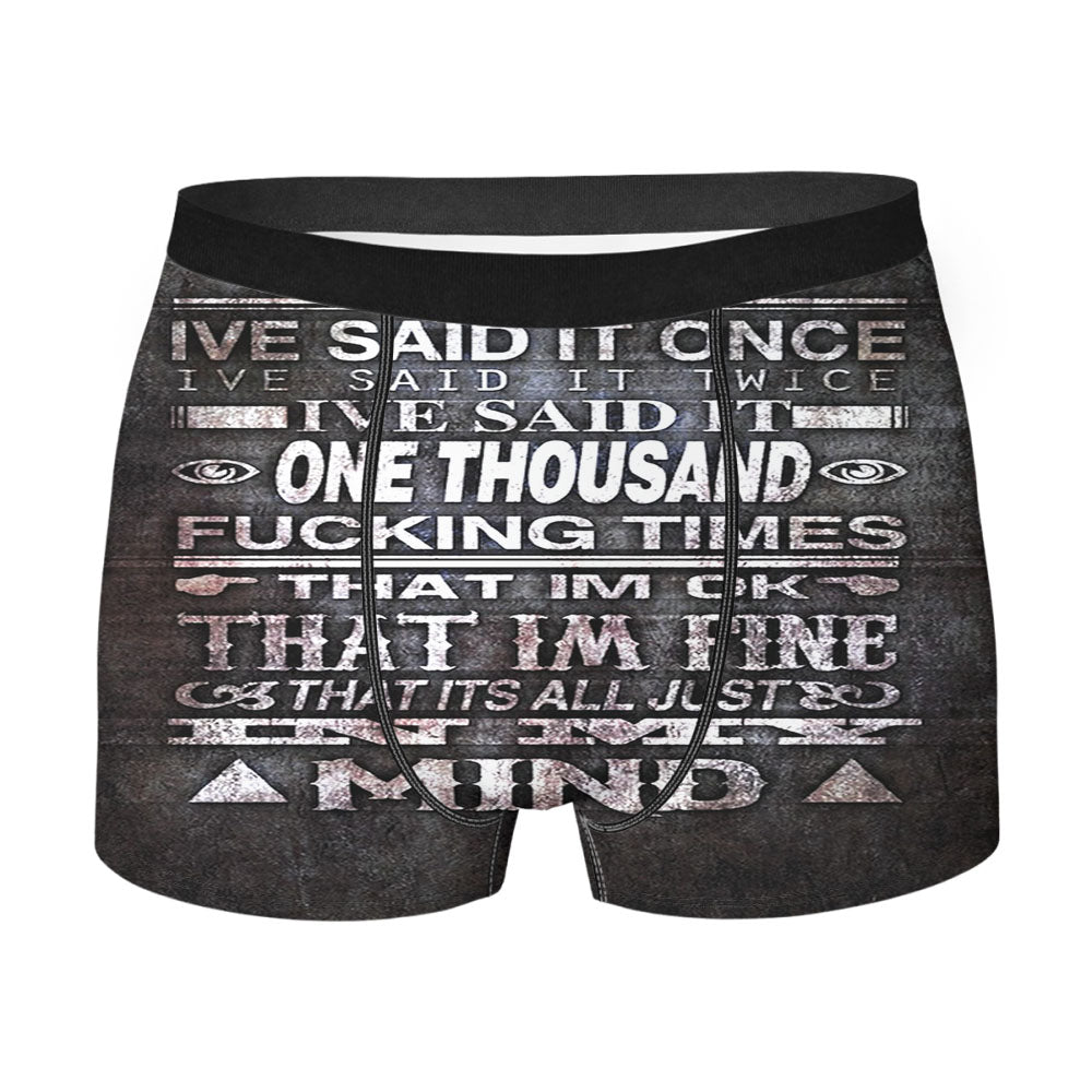 Bmth Lyric 2 Men'S Boxer Briefs