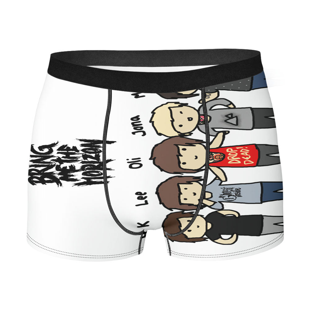 Bmth Members Doodle 2 Men'S Boxer Briefs