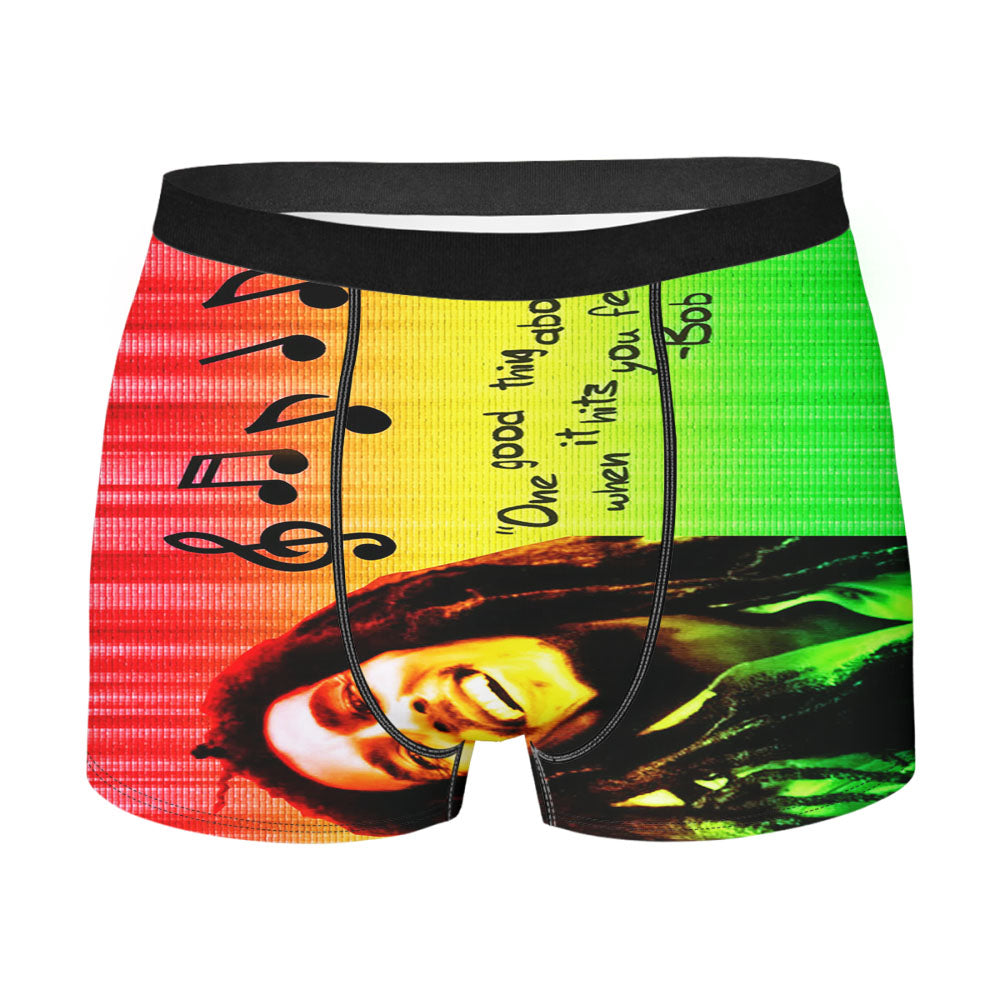 Bob Marley Quotes Men'S Boxer Briefs