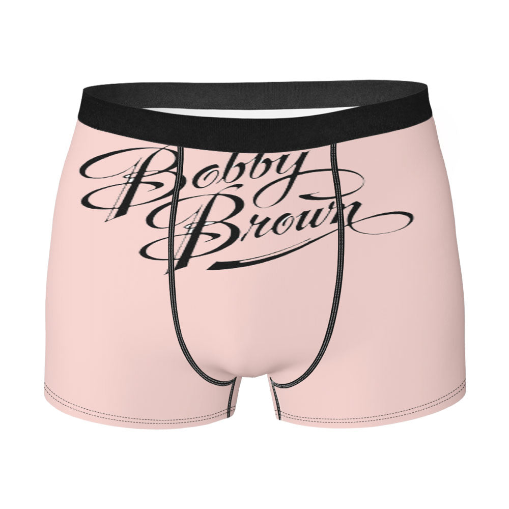 Bobby Brown Hip Hop Pink Men'S Boxer Briefs