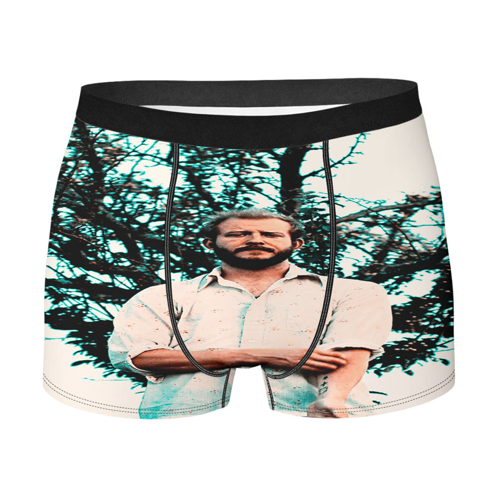 Bon Iver Pose Men'S Boxer Briefs