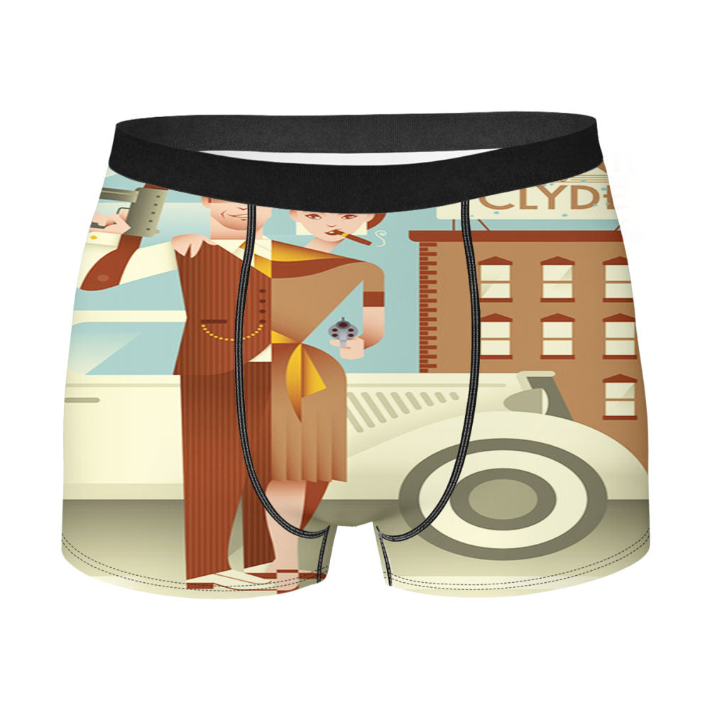 Bonnie And Clyde2 Men'S Boxer Briefs