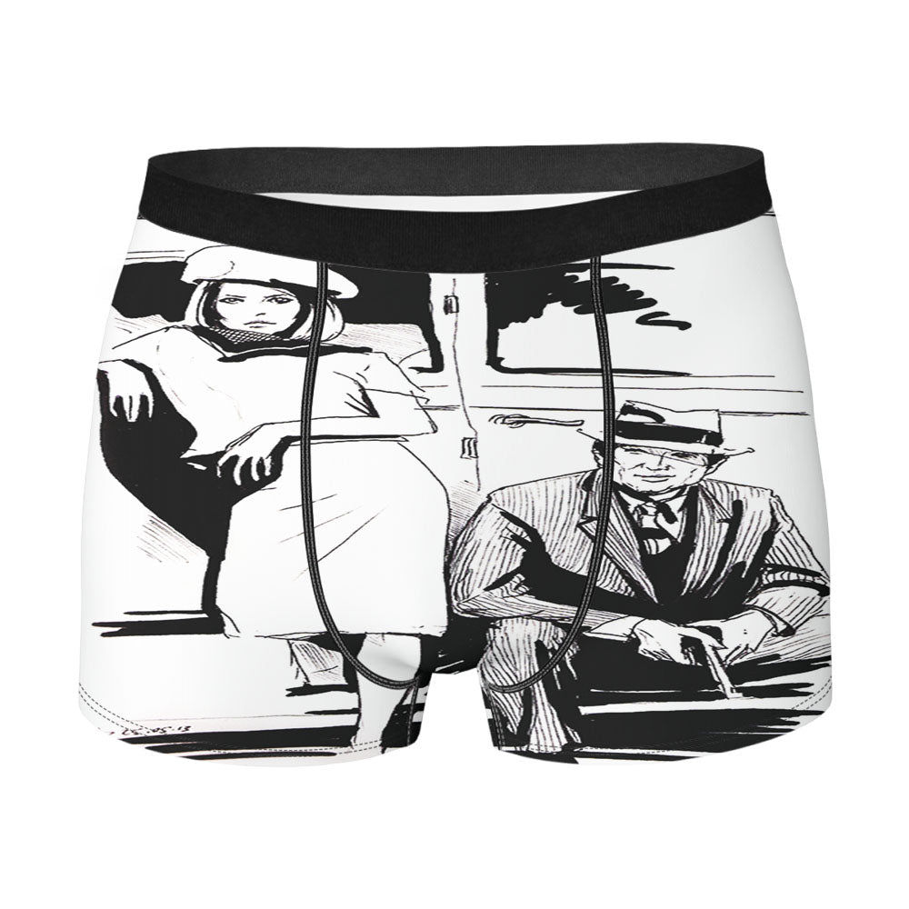 Bonnie And Clyde 3 Men'S Boxer Briefs