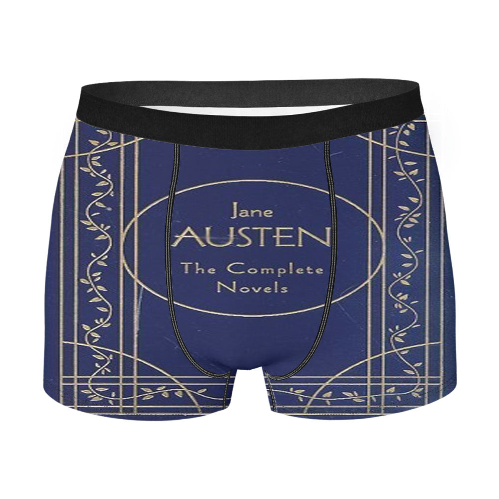 Book Jane Austen Men'S Boxer Briefs