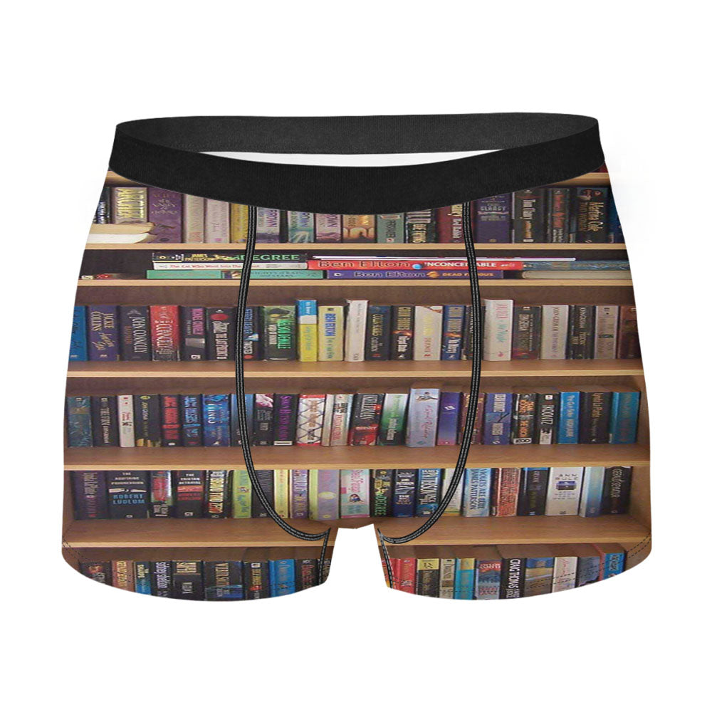 Book Library Men'S Boxer Briefs