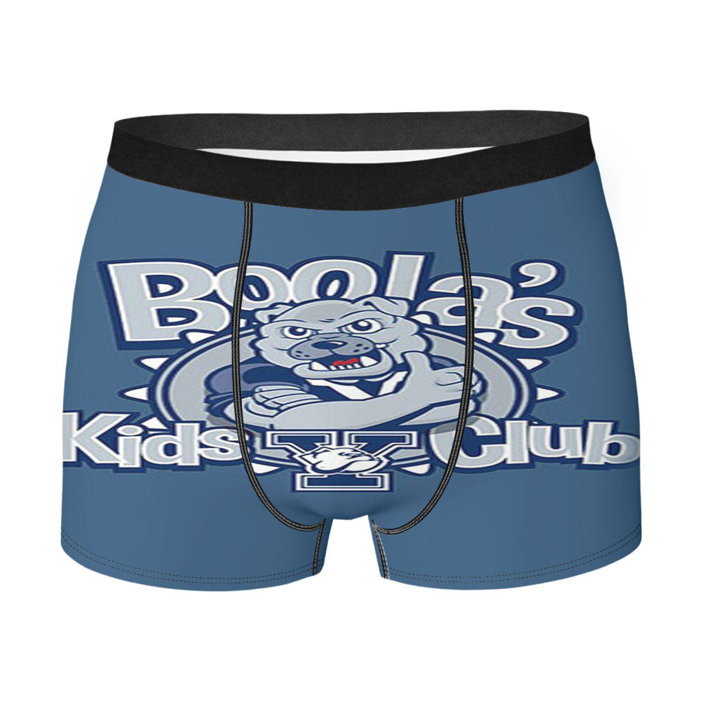 Boolas Kids Club Blue Men'S Boxer Briefs