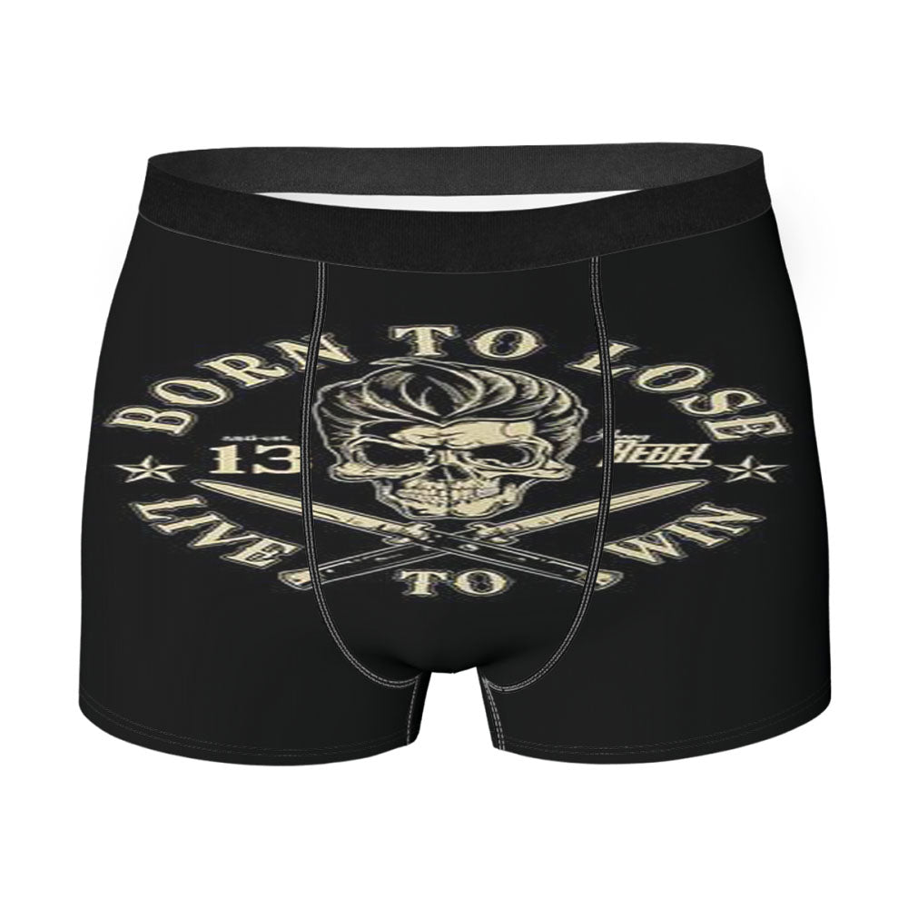 Born To Lose Live To Win Men'S Boxer Briefs
