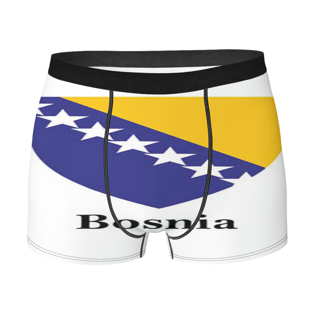 Bosnia Flag Men'S Boxer Briefs