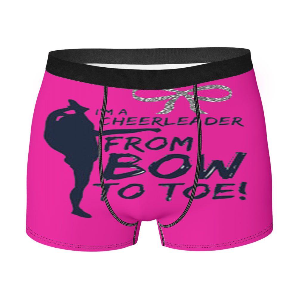 Bow To Toe Cheer Men'S Boxer Briefs