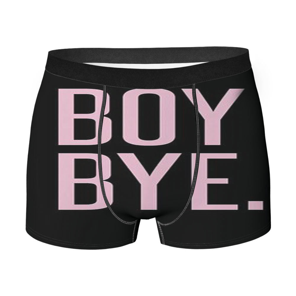 Boy Bye Typography Men'S Boxer Briefs