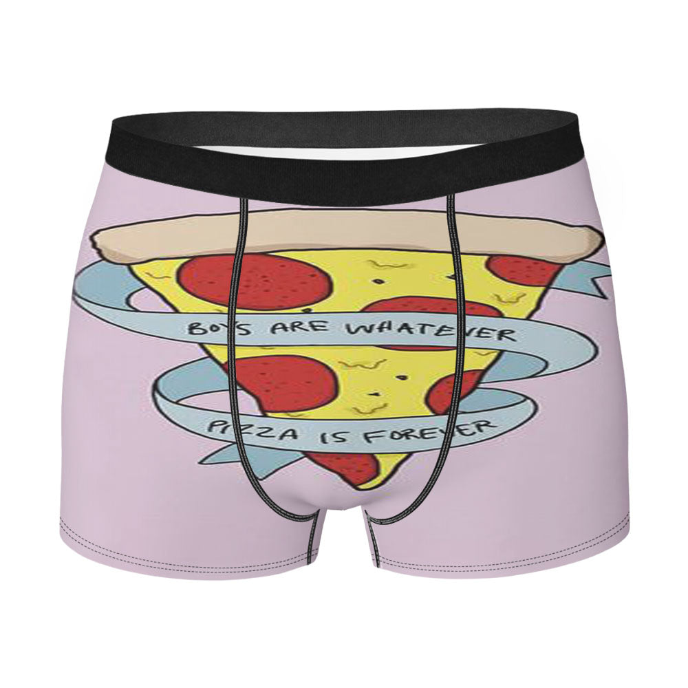 Boys Are Whatever, Pizza Is Forever Men'S Boxer Briefs