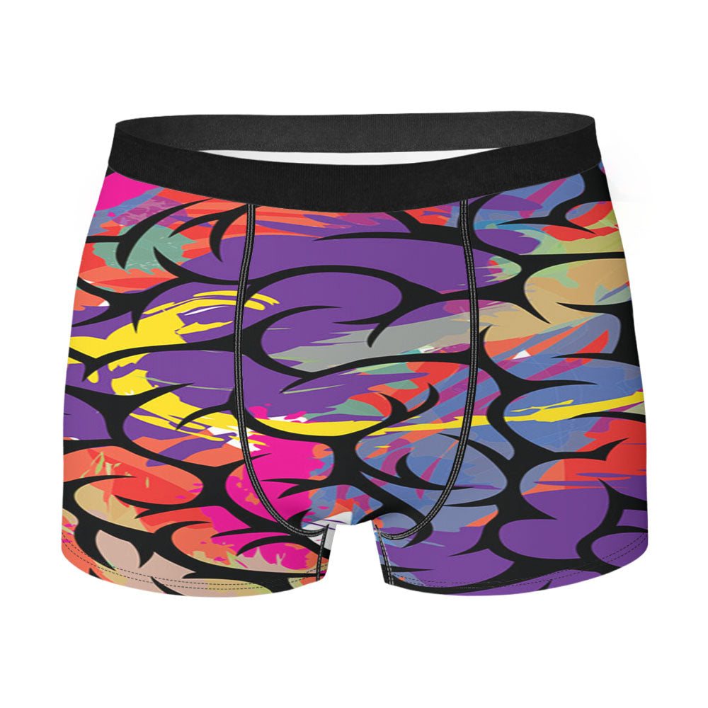 Brain Inspiration Full Colour Men'S Boxer Briefs