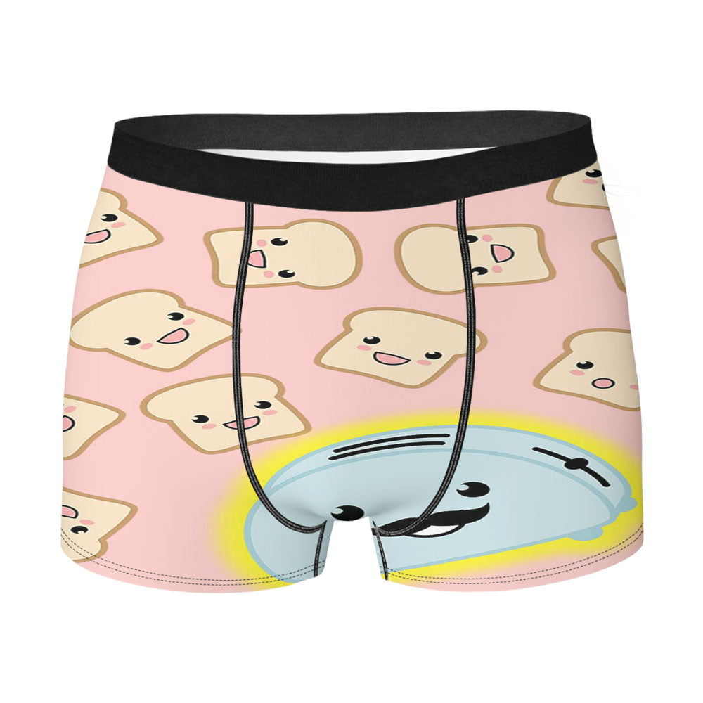 Bread Mustache Men'S Boxer Briefs
