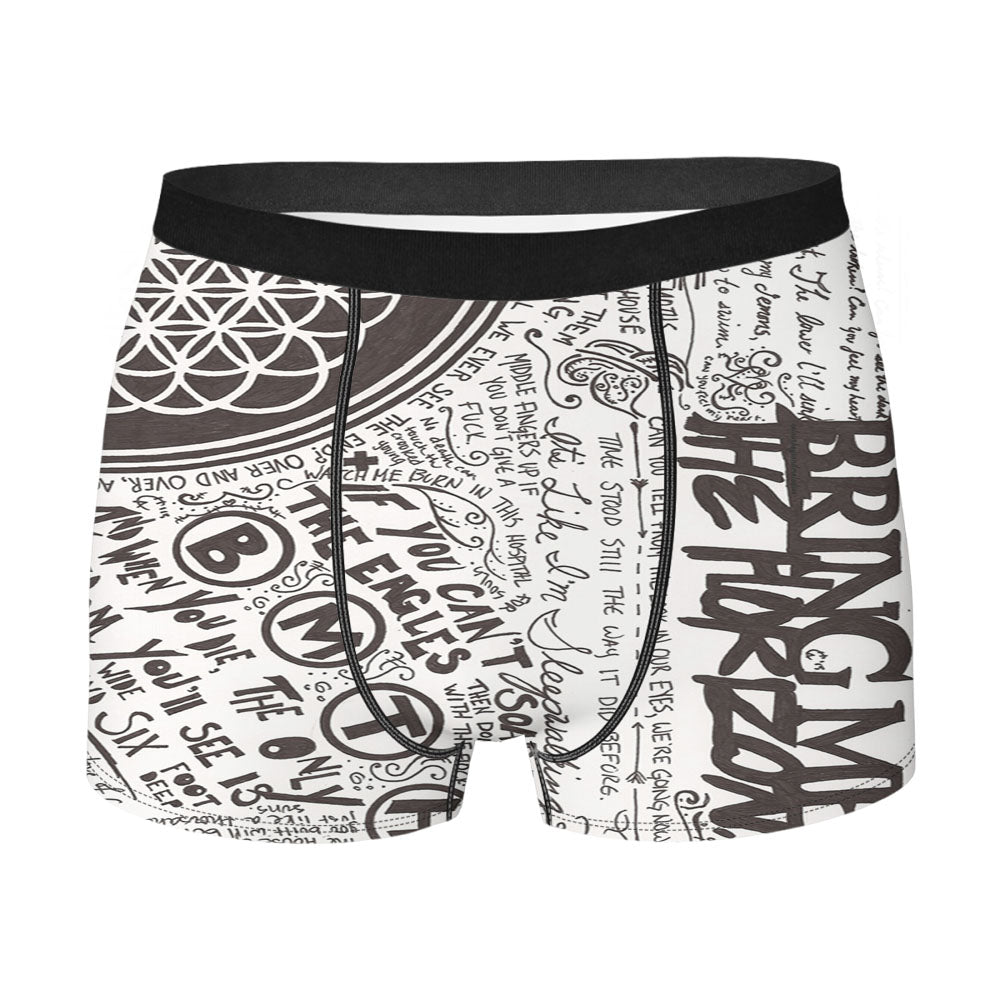 Bring Me The Horizon Bmth Collage Men'S Boxer Briefs