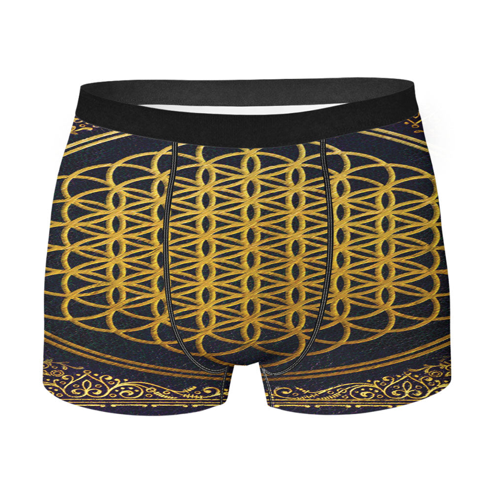 Bring Me The Horizon Cover Album Gold Men'S Boxer Briefs