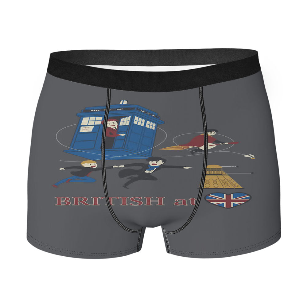 British Tv Series Men'S Boxer Briefs