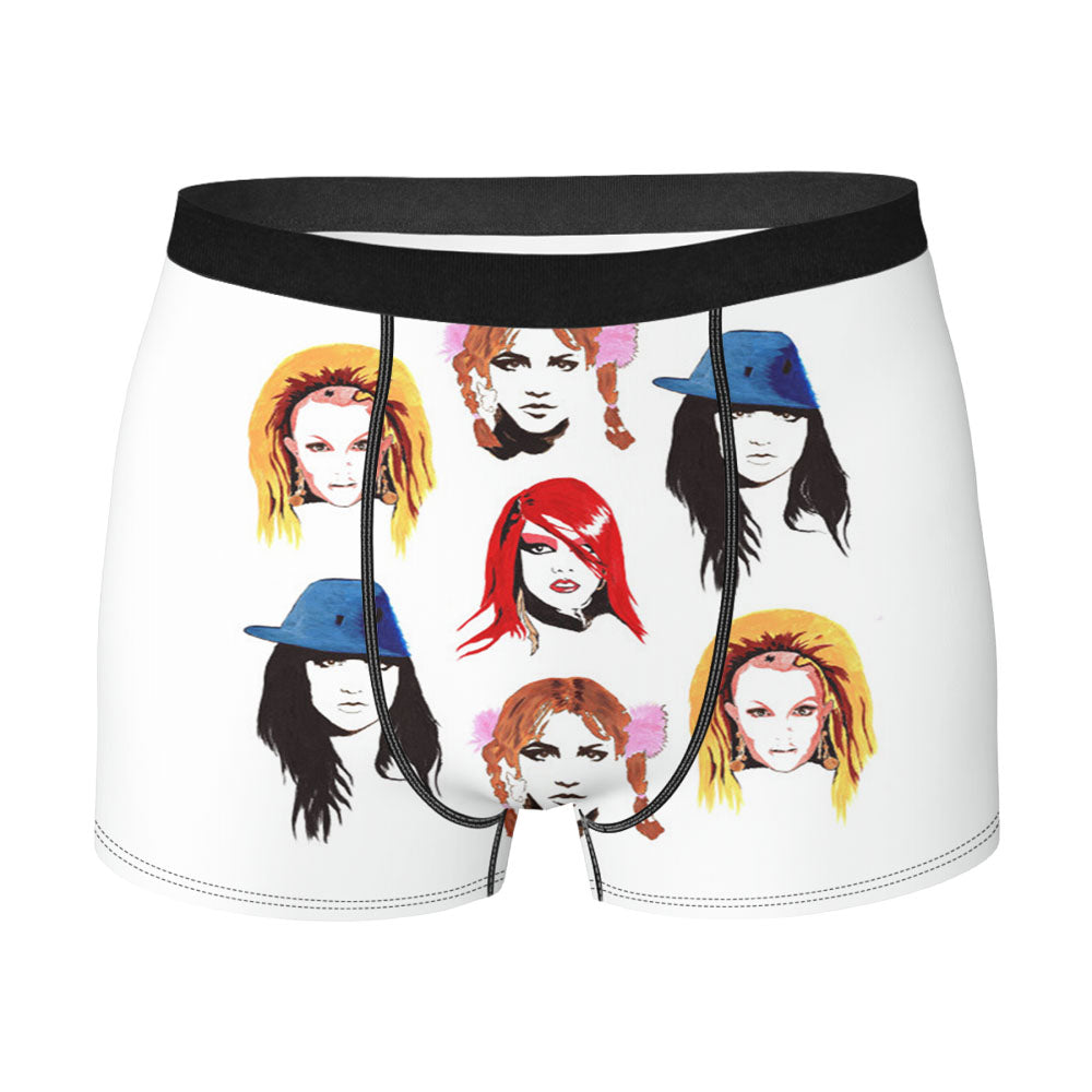 Britney Look Book Men'S Boxer Briefs
