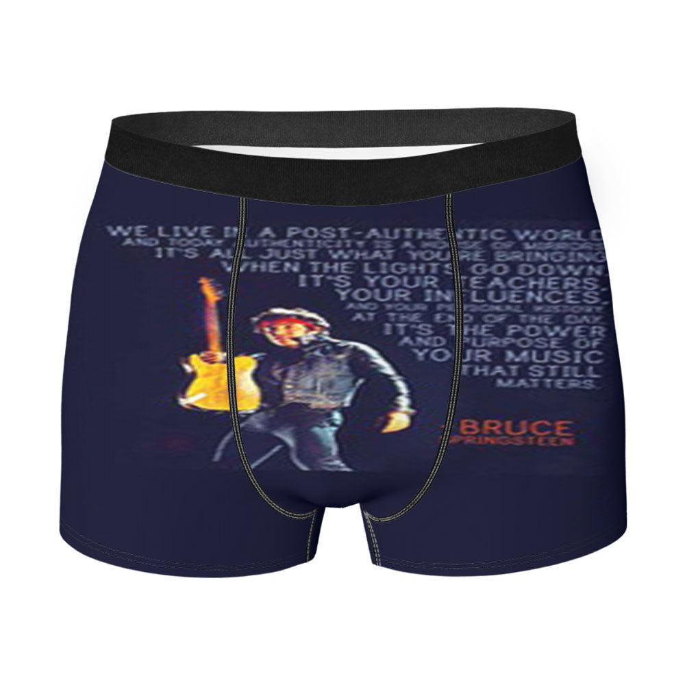 Bruce Springsteen Quotes Men'S Boxer Briefs