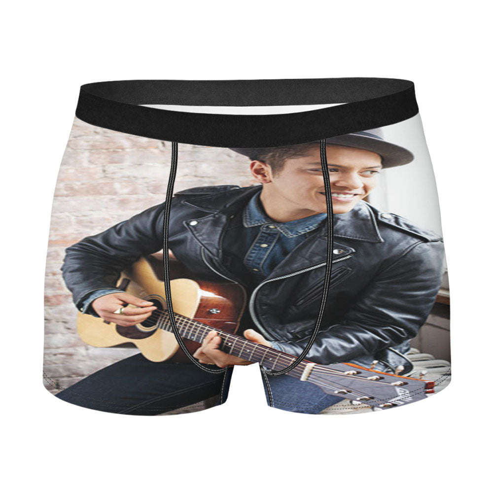 Bruno Mars Guitar Men'S Boxer Briefs