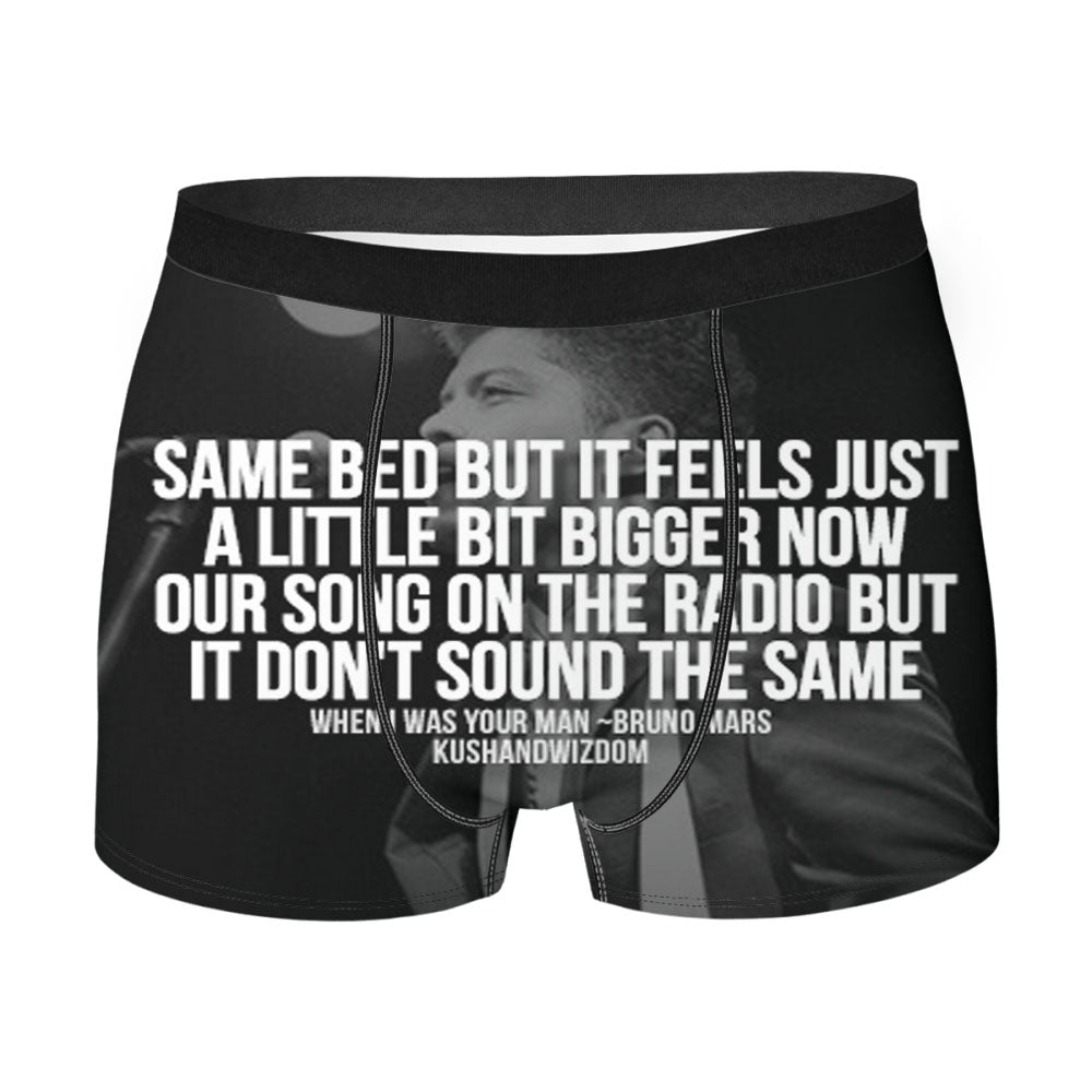 Bruno Mars Quotes Men'S Boxer Briefs