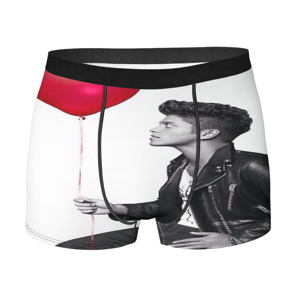 Bruno Mars Red Balloon Pose Men'S Boxer Briefs