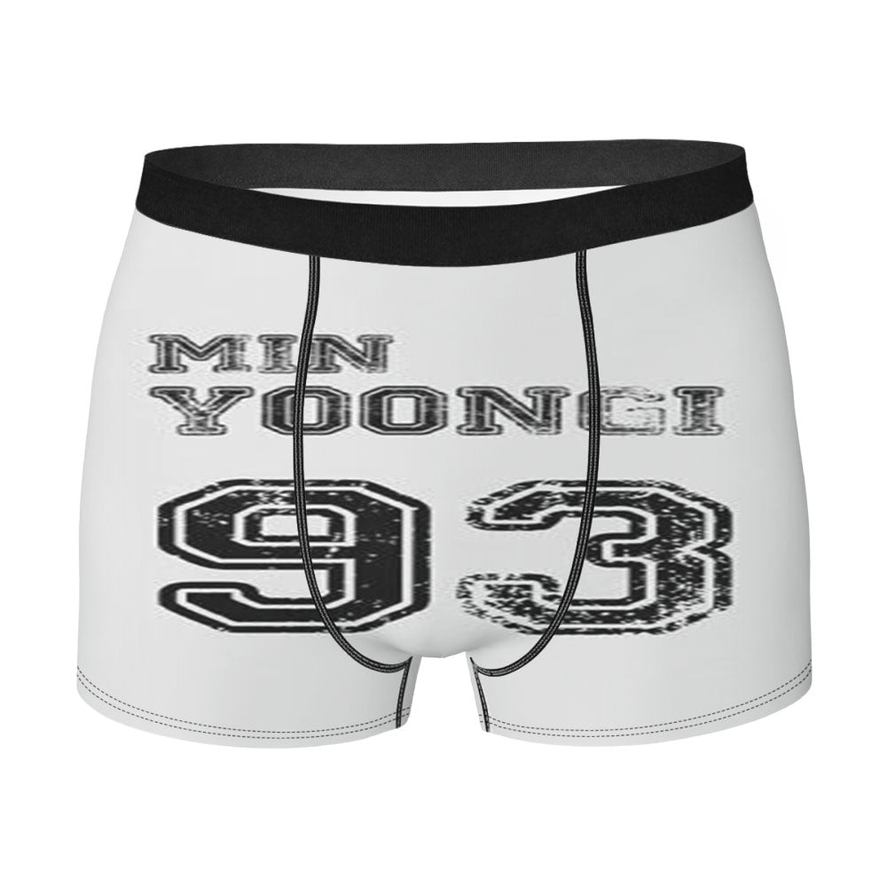 Bts Min Yoongi 93 Men'S Boxer Briefs
