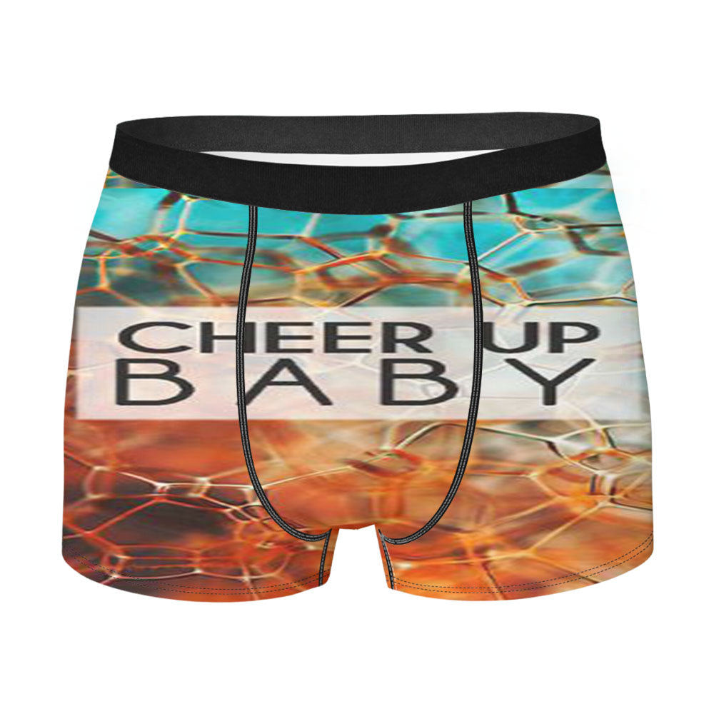 Bubble Foam Cheer Up Men'S Boxer Briefs
