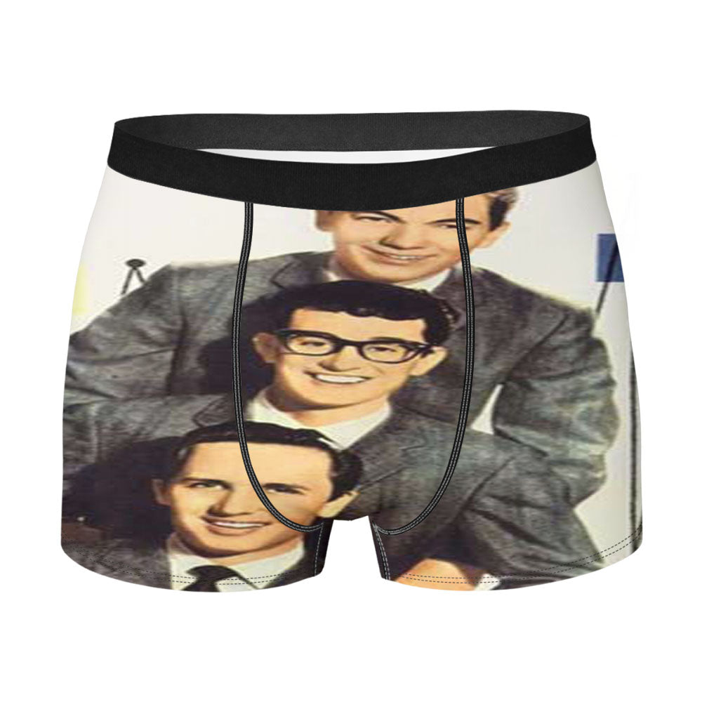 Buddly Holly Lp Cover Men'S Boxer Briefs