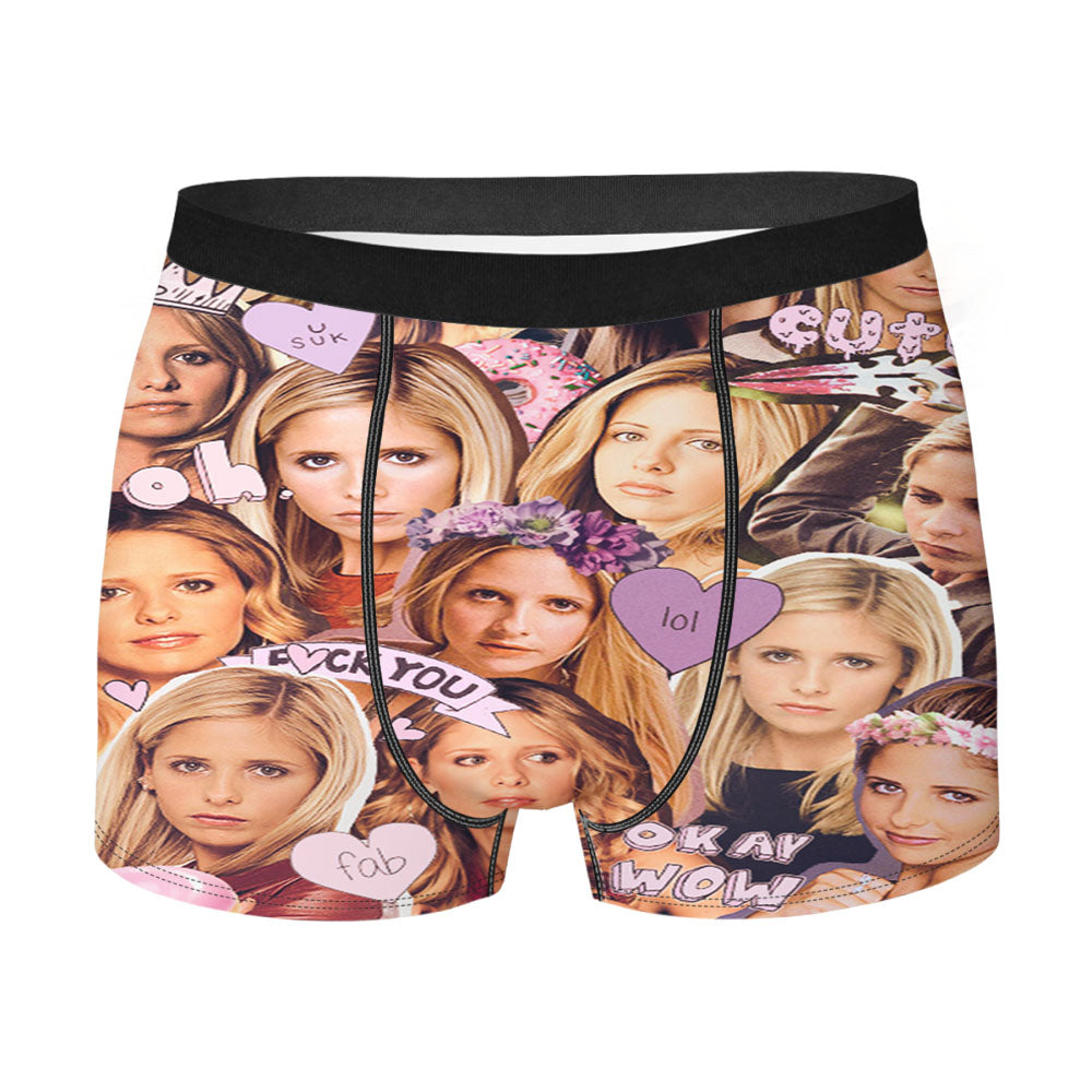 Buffy Collage Men'S Boxer Briefs