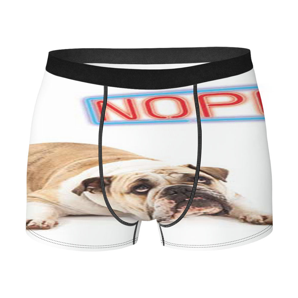Bulldog Nope Men'S Boxer Briefs