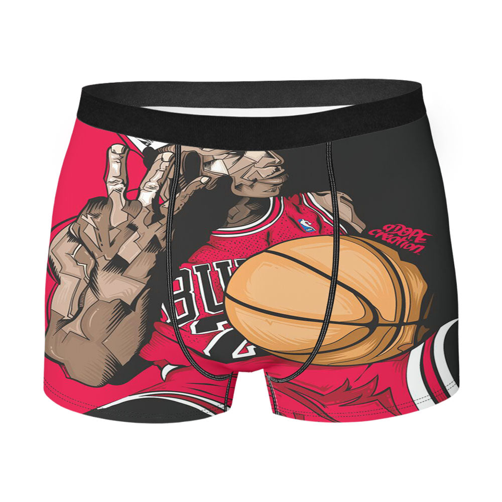 Buls Art Skin Mural Men'S Boxer Briefs