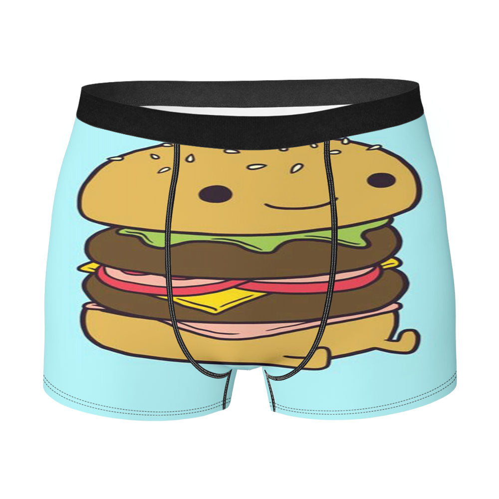 Burger King Art Cubby Men'S Boxer Briefs