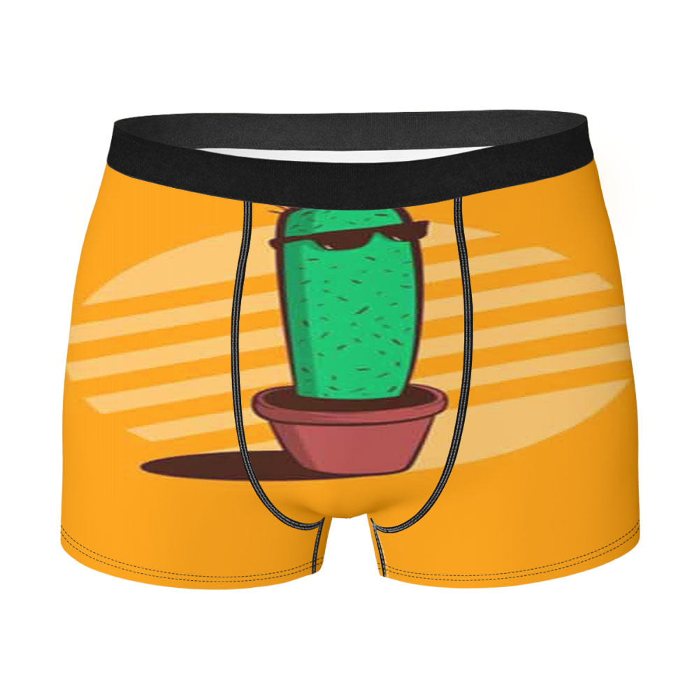 Cactus Men'S Boxer Briefs