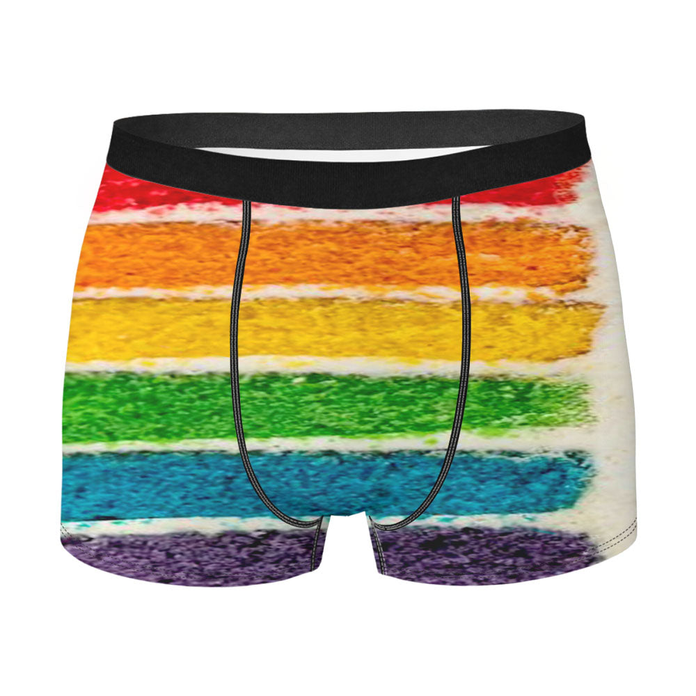Cake Rainbow Men'S Boxer Briefs
