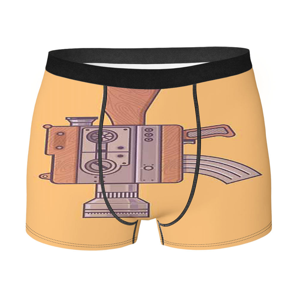 Camera Gun Men'S Boxer Briefs