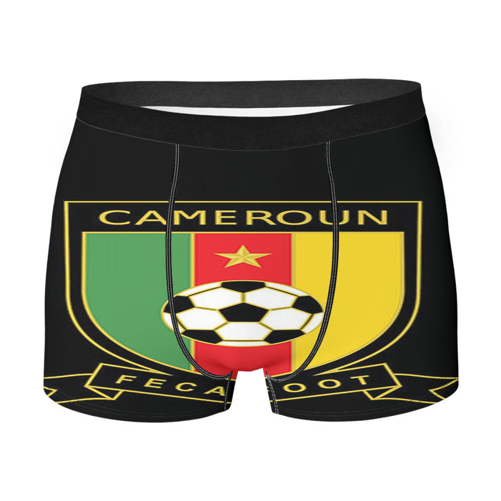 Cameroun Feca Foot Men'S Boxer Briefs